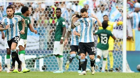 argentina vs arabia saudita partido en vivo